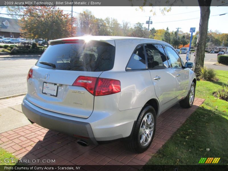 Billet Silver Metallic / Ebony 2009 Acura MDX Technology