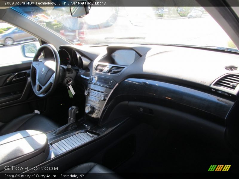 Billet Silver Metallic / Ebony 2009 Acura MDX Technology