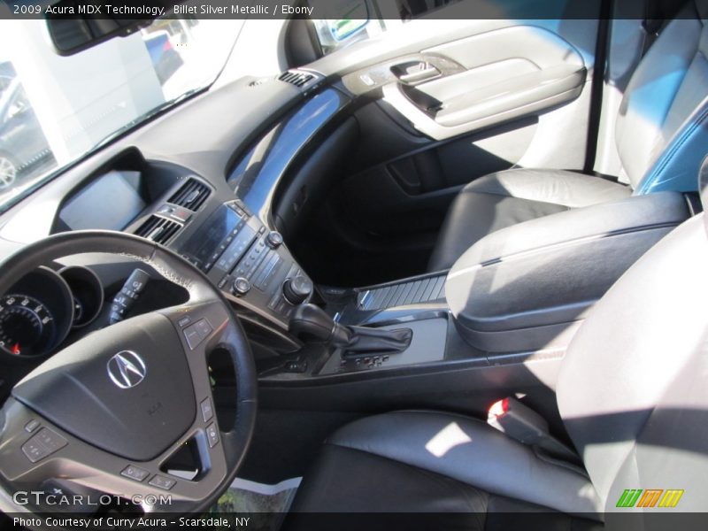 Billet Silver Metallic / Ebony 2009 Acura MDX Technology