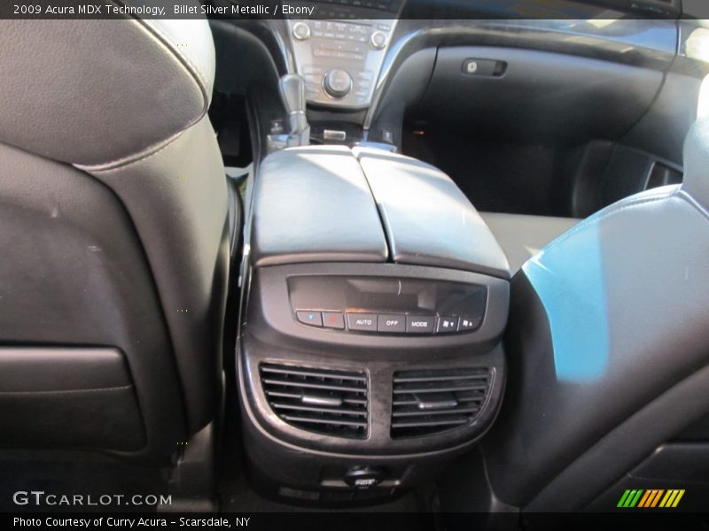 Billet Silver Metallic / Ebony 2009 Acura MDX Technology