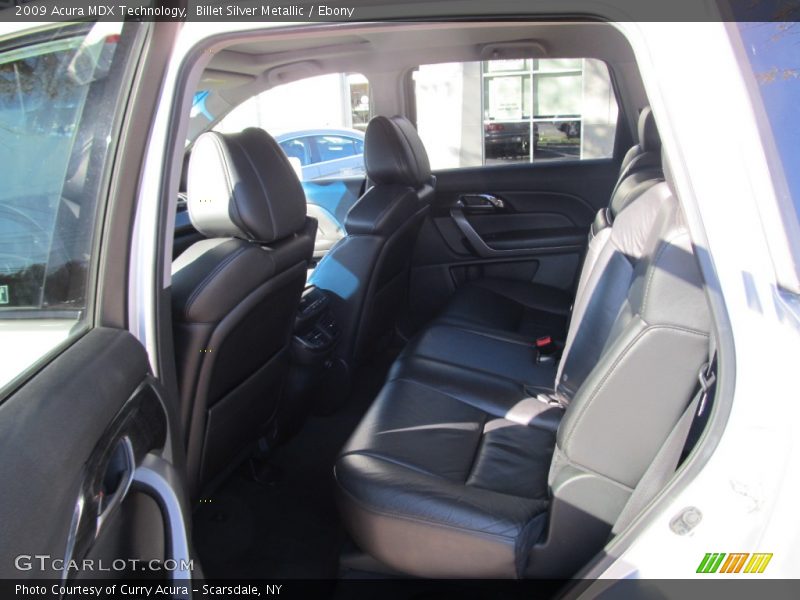 Billet Silver Metallic / Ebony 2009 Acura MDX Technology