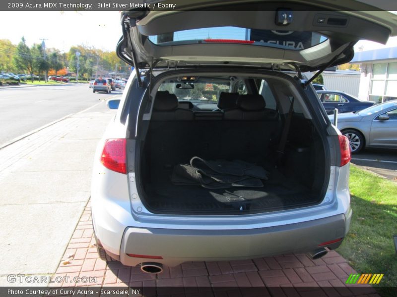 Billet Silver Metallic / Ebony 2009 Acura MDX Technology