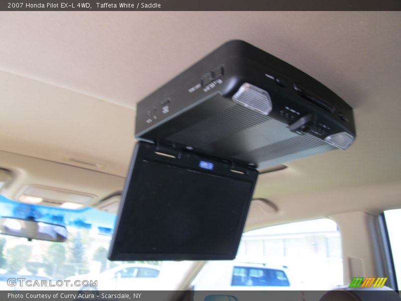 Taffeta White / Saddle 2007 Honda Pilot EX-L 4WD