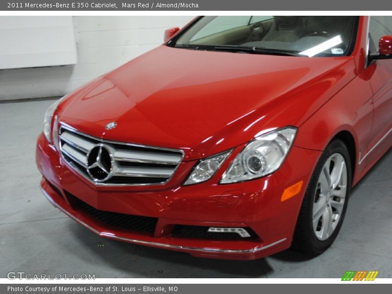 Mars Red / Almond/Mocha 2011 Mercedes-Benz E 350 Cabriolet