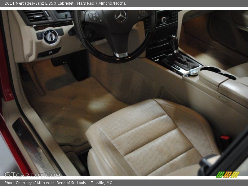 Mars Red / Almond/Mocha 2011 Mercedes-Benz E 350 Cabriolet