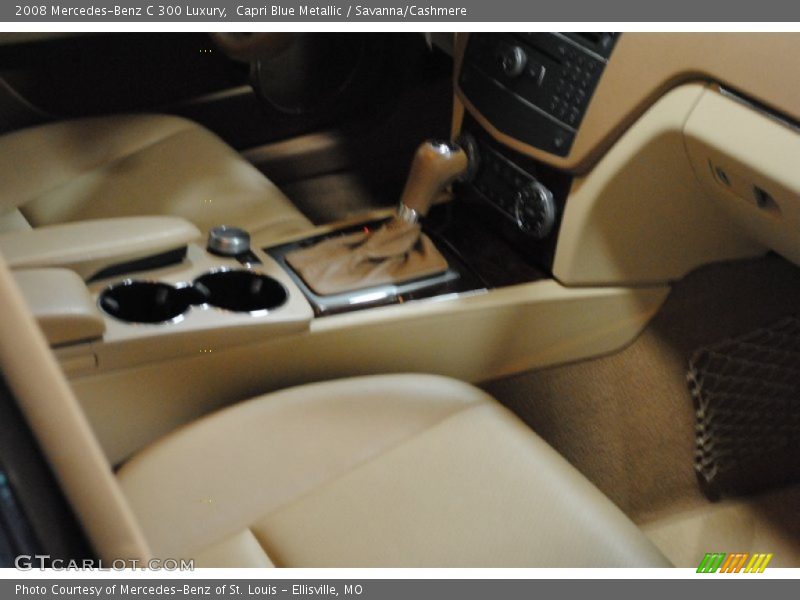 Capri Blue Metallic / Savanna/Cashmere 2008 Mercedes-Benz C 300 Luxury