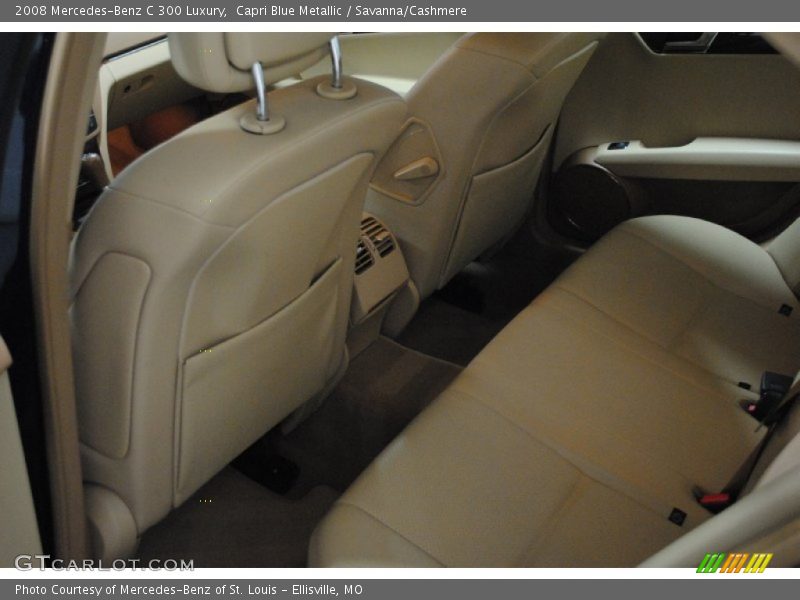 Capri Blue Metallic / Savanna/Cashmere 2008 Mercedes-Benz C 300 Luxury
