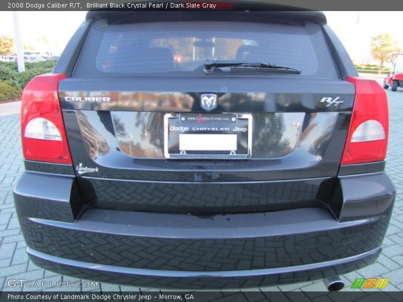 Brilliant Black Crystal Pearl / Dark Slate Gray 2008 Dodge Caliber R/T