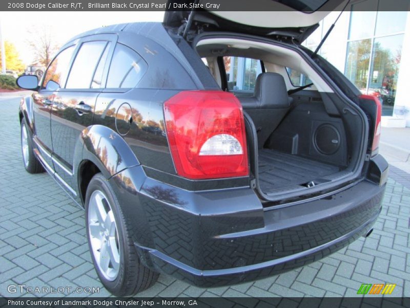 Brilliant Black Crystal Pearl / Dark Slate Gray 2008 Dodge Caliber R/T