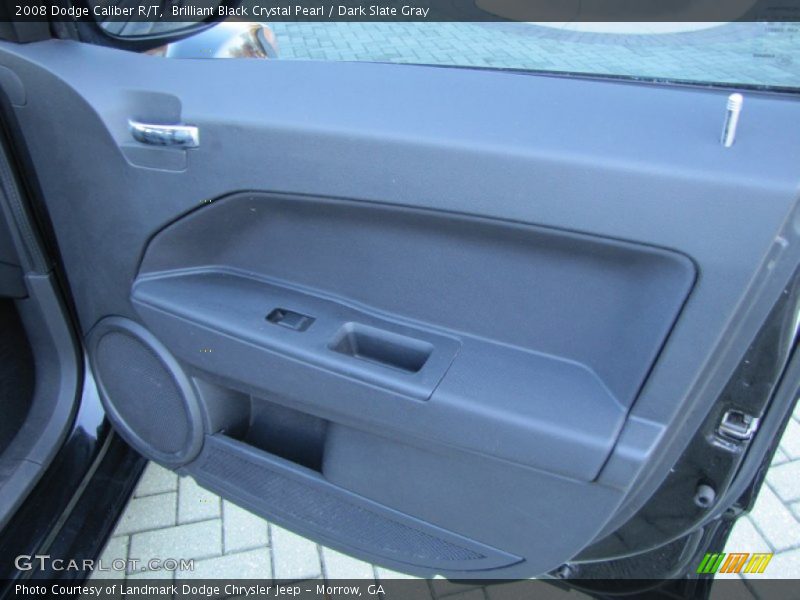 Brilliant Black Crystal Pearl / Dark Slate Gray 2008 Dodge Caliber R/T