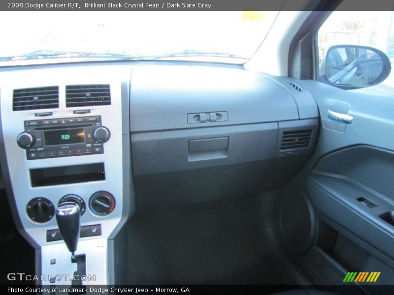 Brilliant Black Crystal Pearl / Dark Slate Gray 2008 Dodge Caliber R/T