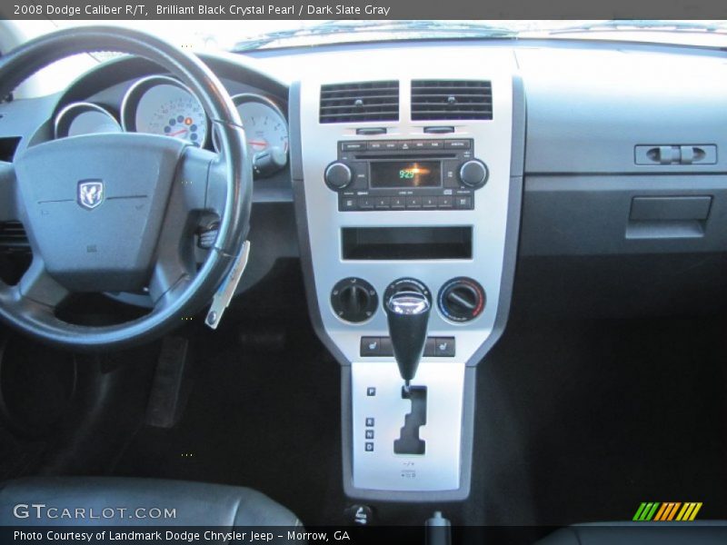 Brilliant Black Crystal Pearl / Dark Slate Gray 2008 Dodge Caliber R/T