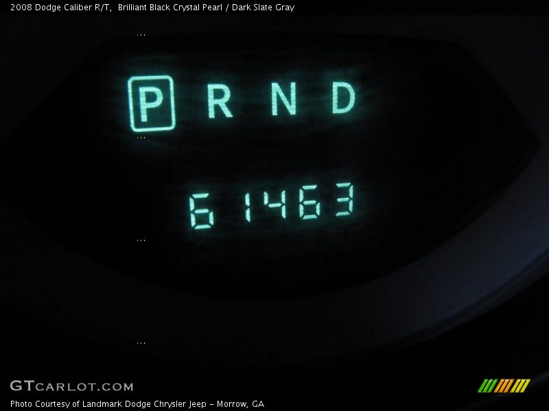 Brilliant Black Crystal Pearl / Dark Slate Gray 2008 Dodge Caliber R/T