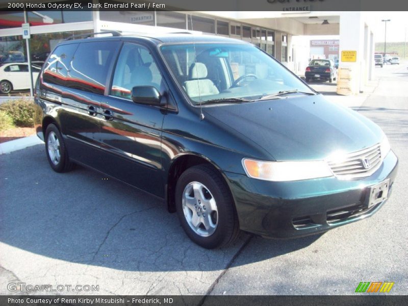 Dark Emerald Pearl / Fern 2000 Honda Odyssey EX