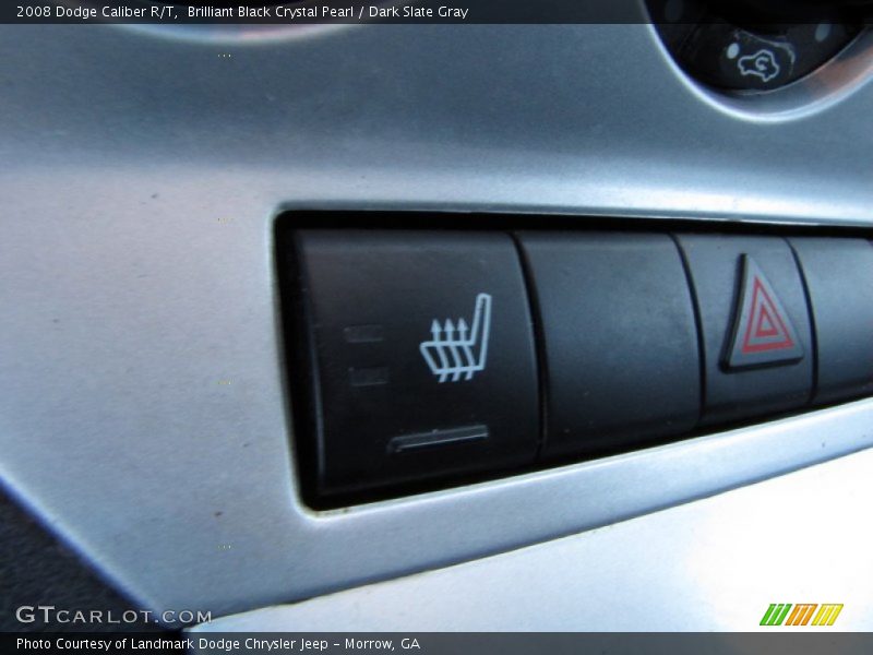 Brilliant Black Crystal Pearl / Dark Slate Gray 2008 Dodge Caliber R/T