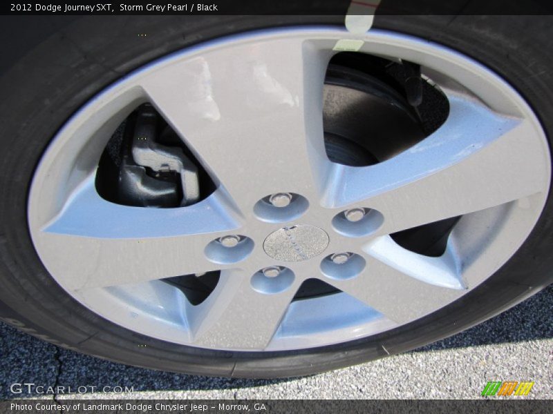 Storm Grey Pearl / Black 2012 Dodge Journey SXT