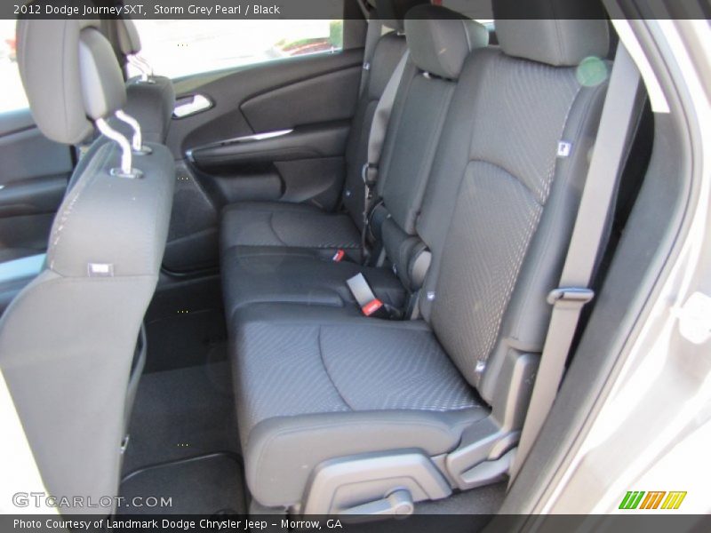 Storm Grey Pearl / Black 2012 Dodge Journey SXT