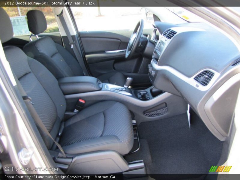Storm Grey Pearl / Black 2012 Dodge Journey SXT