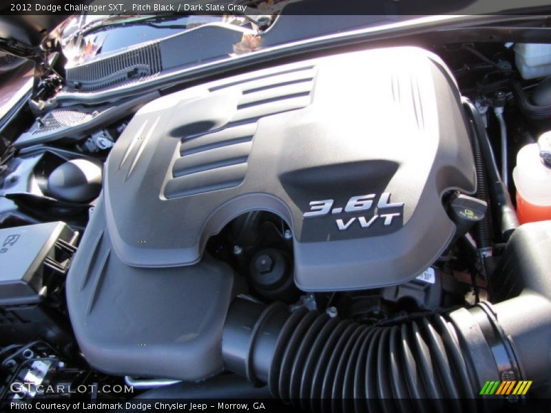 Pitch Black / Dark Slate Gray 2012 Dodge Challenger SXT