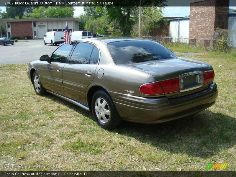 Dark Bronzemist Metallic / Taupe 2002 Buick LeSabre Custom