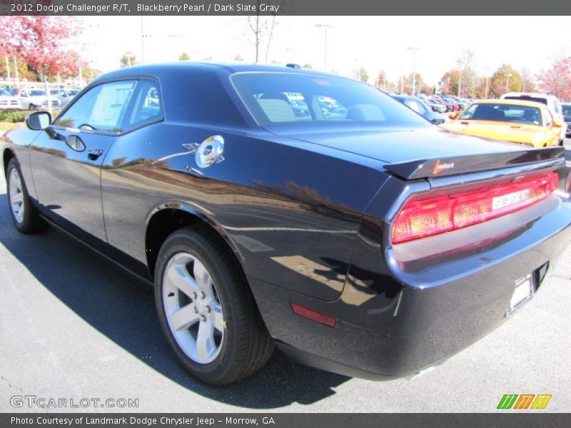 Blackberry Pearl / Dark Slate Gray 2012 Dodge Challenger R/T