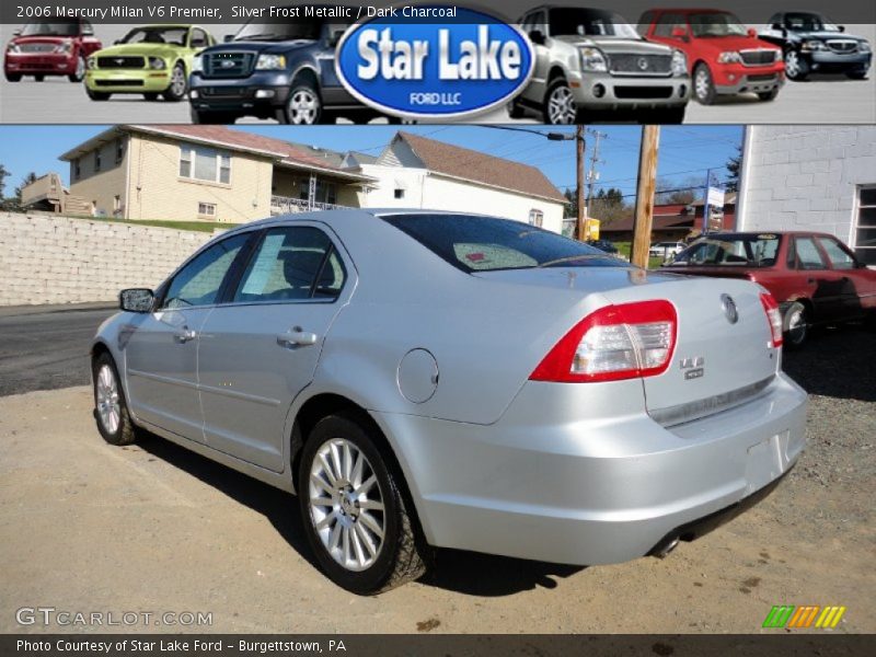 Silver Frost Metallic / Dark Charcoal 2006 Mercury Milan V6 Premier