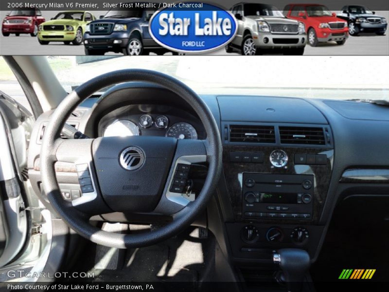 Silver Frost Metallic / Dark Charcoal 2006 Mercury Milan V6 Premier