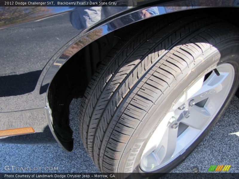 Blackberry Pearl / Dark Slate Gray 2012 Dodge Challenger SXT