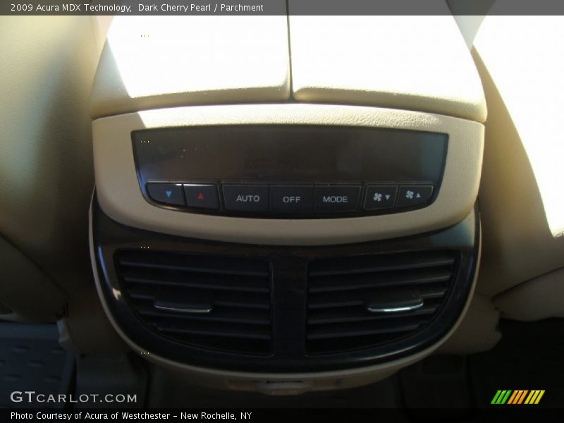 Dark Cherry Pearl / Parchment 2009 Acura MDX Technology