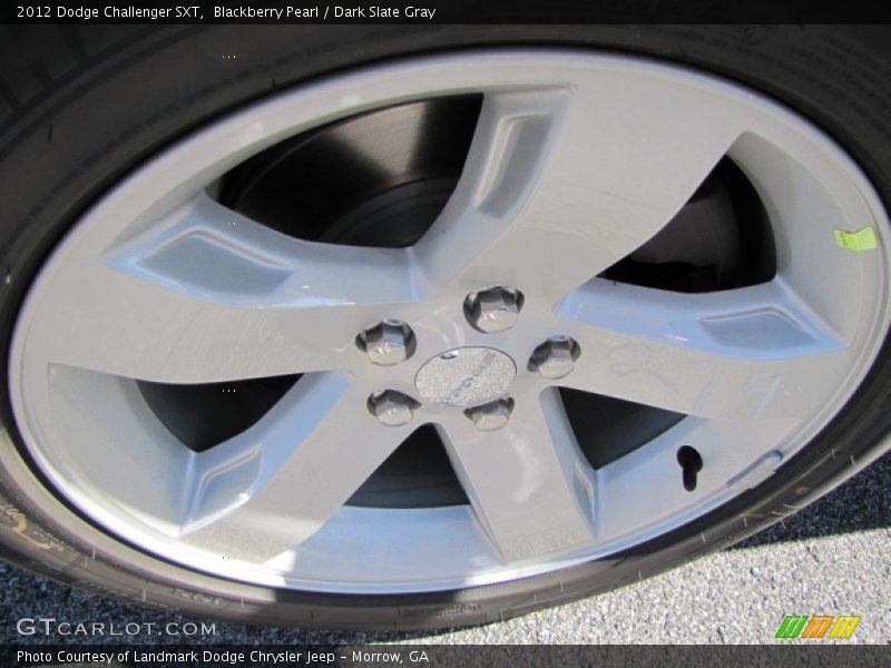 Blackberry Pearl / Dark Slate Gray 2012 Dodge Challenger SXT