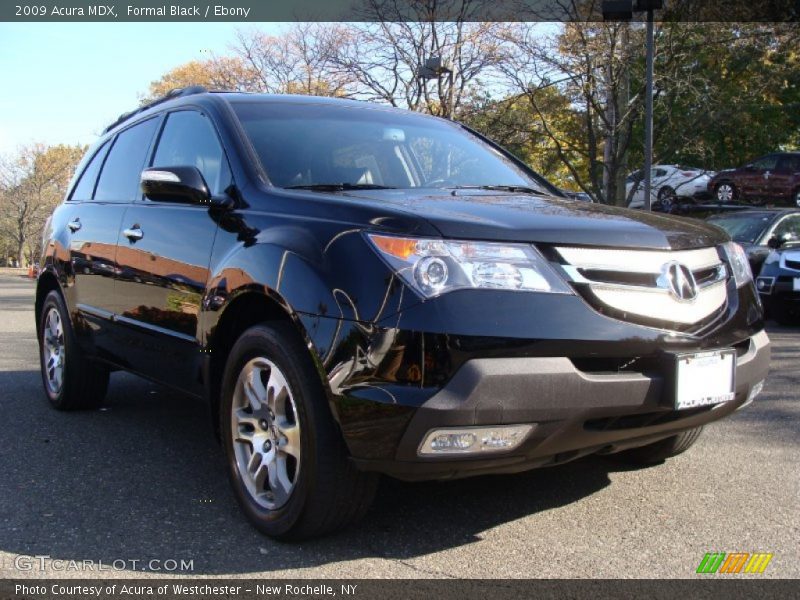 Formal Black / Ebony 2009 Acura MDX
