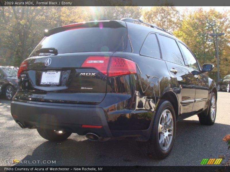 Formal Black / Ebony 2009 Acura MDX