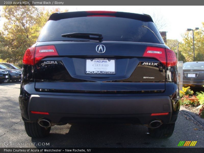 Formal Black / Ebony 2009 Acura MDX
