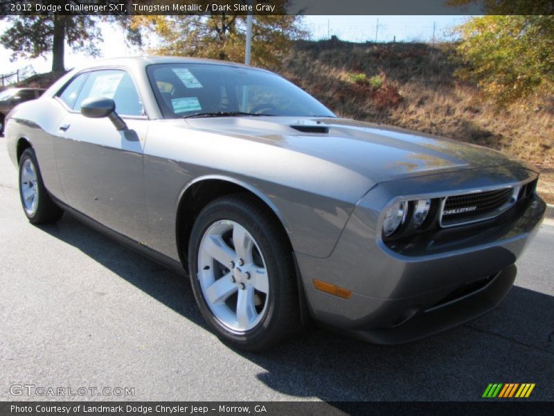 Tungsten Metallic / Dark Slate Gray 2012 Dodge Challenger SXT