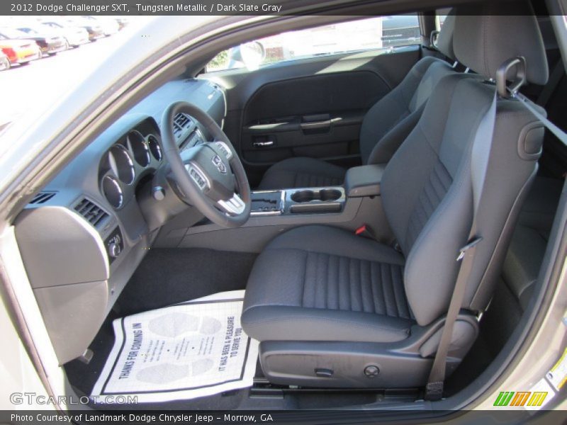 Tungsten Metallic / Dark Slate Gray 2012 Dodge Challenger SXT