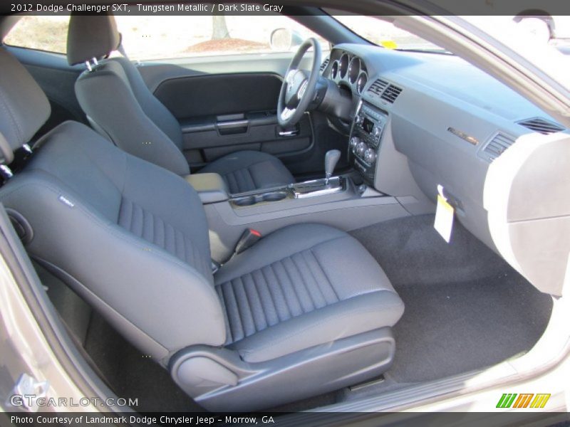 Tungsten Metallic / Dark Slate Gray 2012 Dodge Challenger SXT