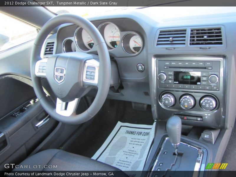 Tungsten Metallic / Dark Slate Gray 2012 Dodge Challenger SXT