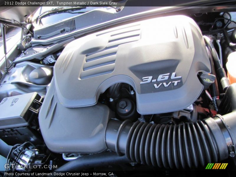 Tungsten Metallic / Dark Slate Gray 2012 Dodge Challenger SXT