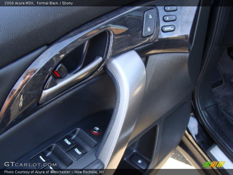 Formal Black / Ebony 2009 Acura MDX
