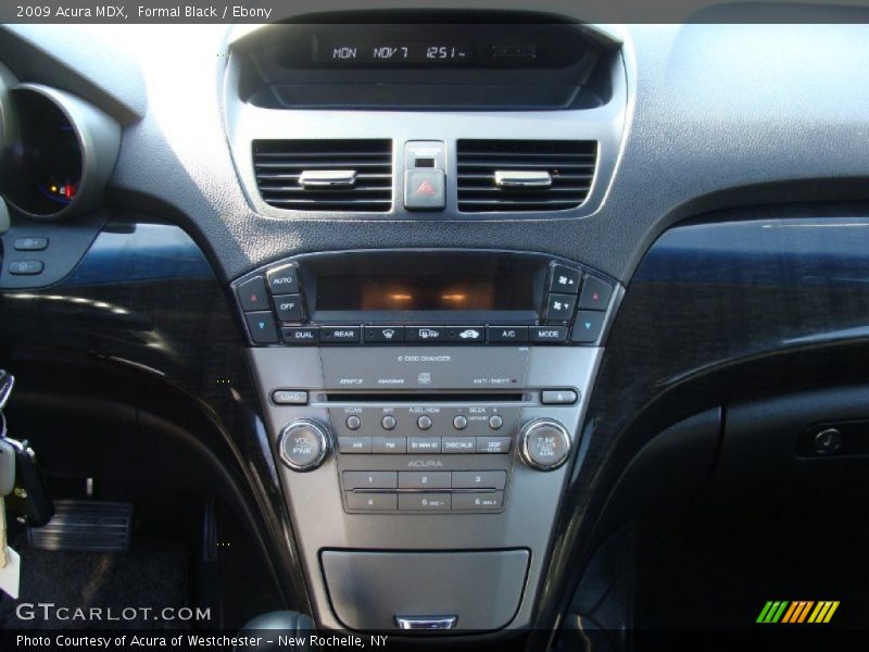 Formal Black / Ebony 2009 Acura MDX