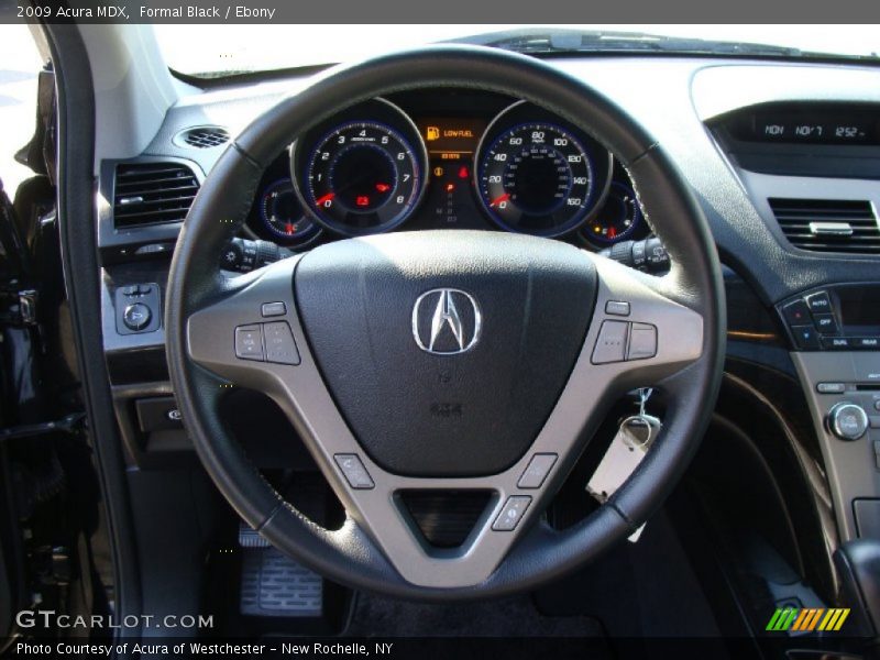 Formal Black / Ebony 2009 Acura MDX