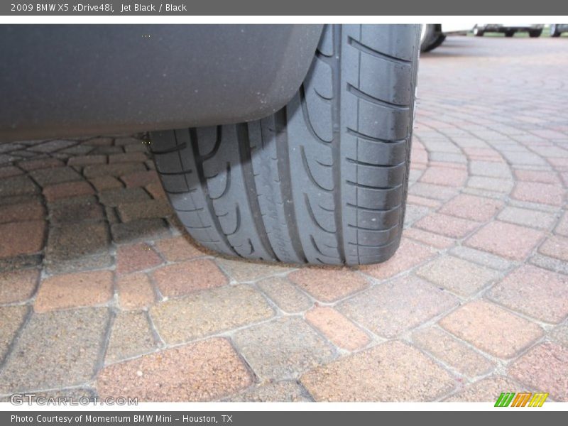 Jet Black / Black 2009 BMW X5 xDrive48i