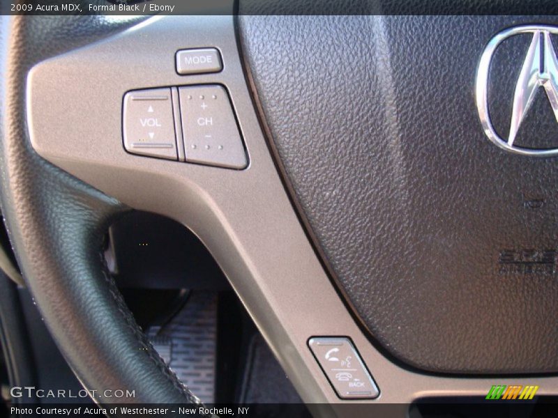 Formal Black / Ebony 2009 Acura MDX