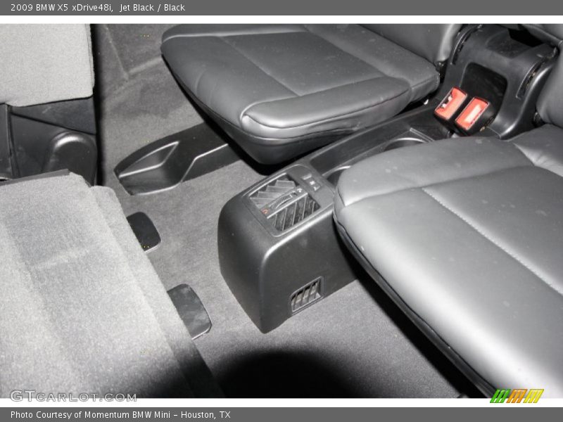 Jet Black / Black 2009 BMW X5 xDrive48i