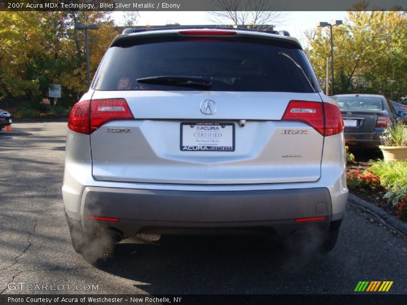Billet Silver Metallic / Ebony 2007 Acura MDX Technology