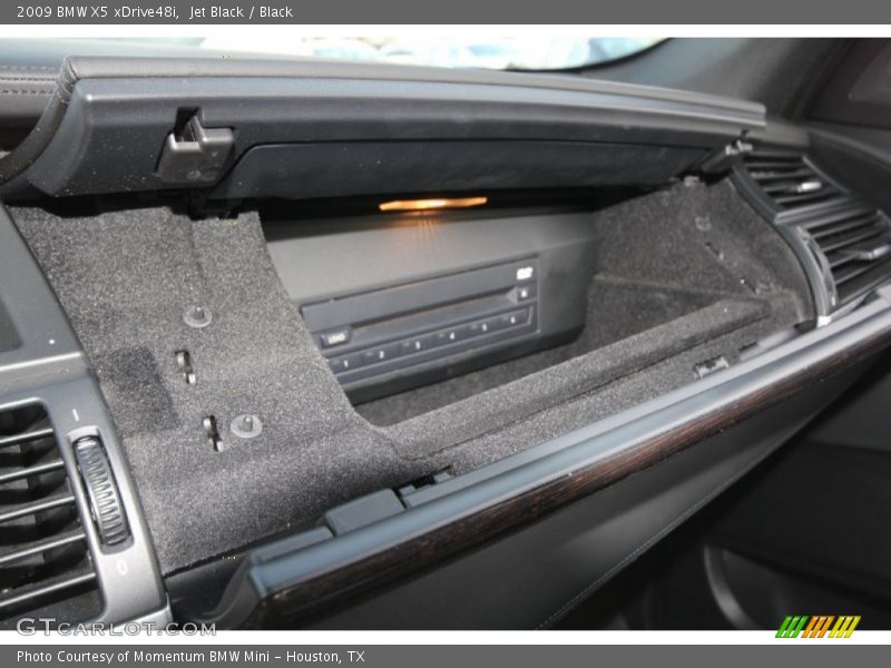 Jet Black / Black 2009 BMW X5 xDrive48i