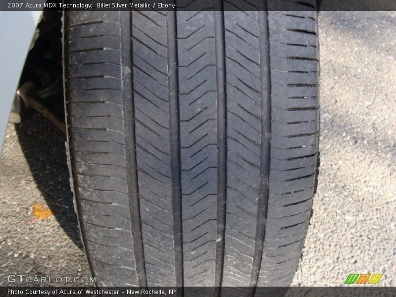 Billet Silver Metallic / Ebony 2007 Acura MDX Technology