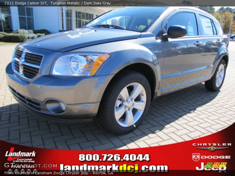 Tungsten Metallic / Dark Slate Gray 2012 Dodge Caliber SXT