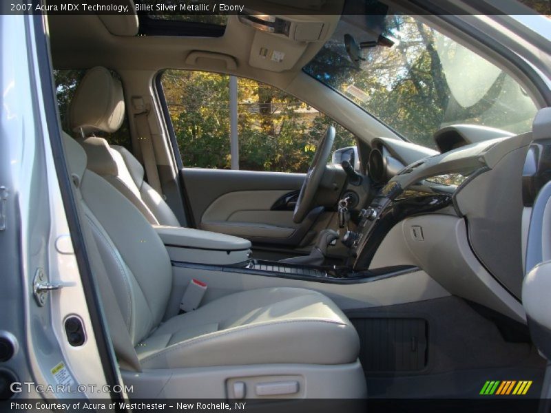 Billet Silver Metallic / Ebony 2007 Acura MDX Technology