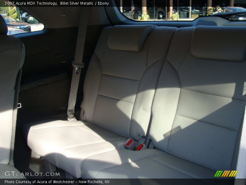 Billet Silver Metallic / Ebony 2007 Acura MDX Technology